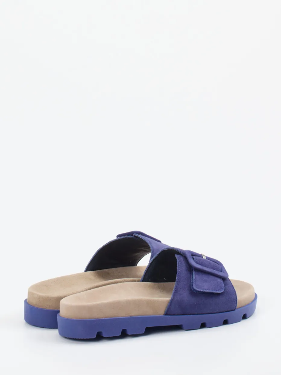 Damen Rohde – Pantolette aus Veloursleder Violett