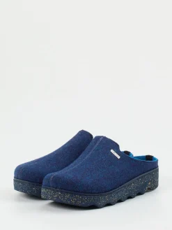 – Pantoletten aus Filz in Marine*Rohde Best