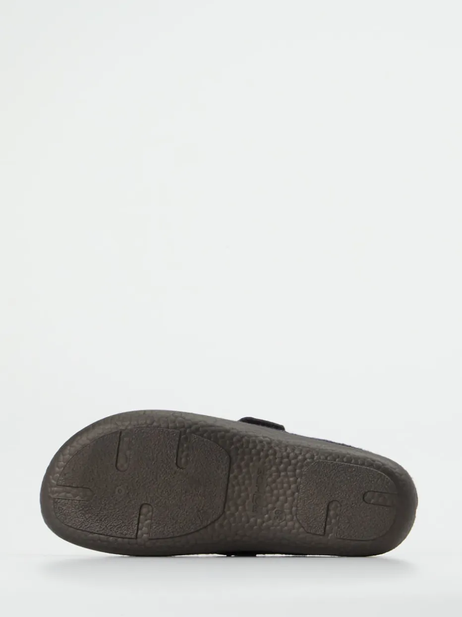 Damen Rohde – Pantoletten aus Filz in Dunkel