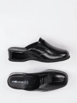 Damen Rohde – Pantoletten aus Lackleder
