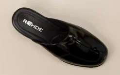 Damen Rohde – Pantoletten aus Lackleder