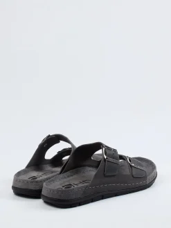 Herren Rohde – Zweiriemer-Pantolette aus Nubukleder