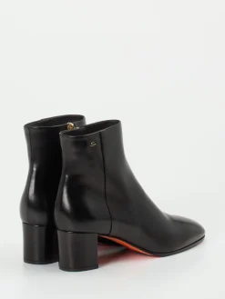 – Ankle Boots aus Lammleder in*Santoni Discount