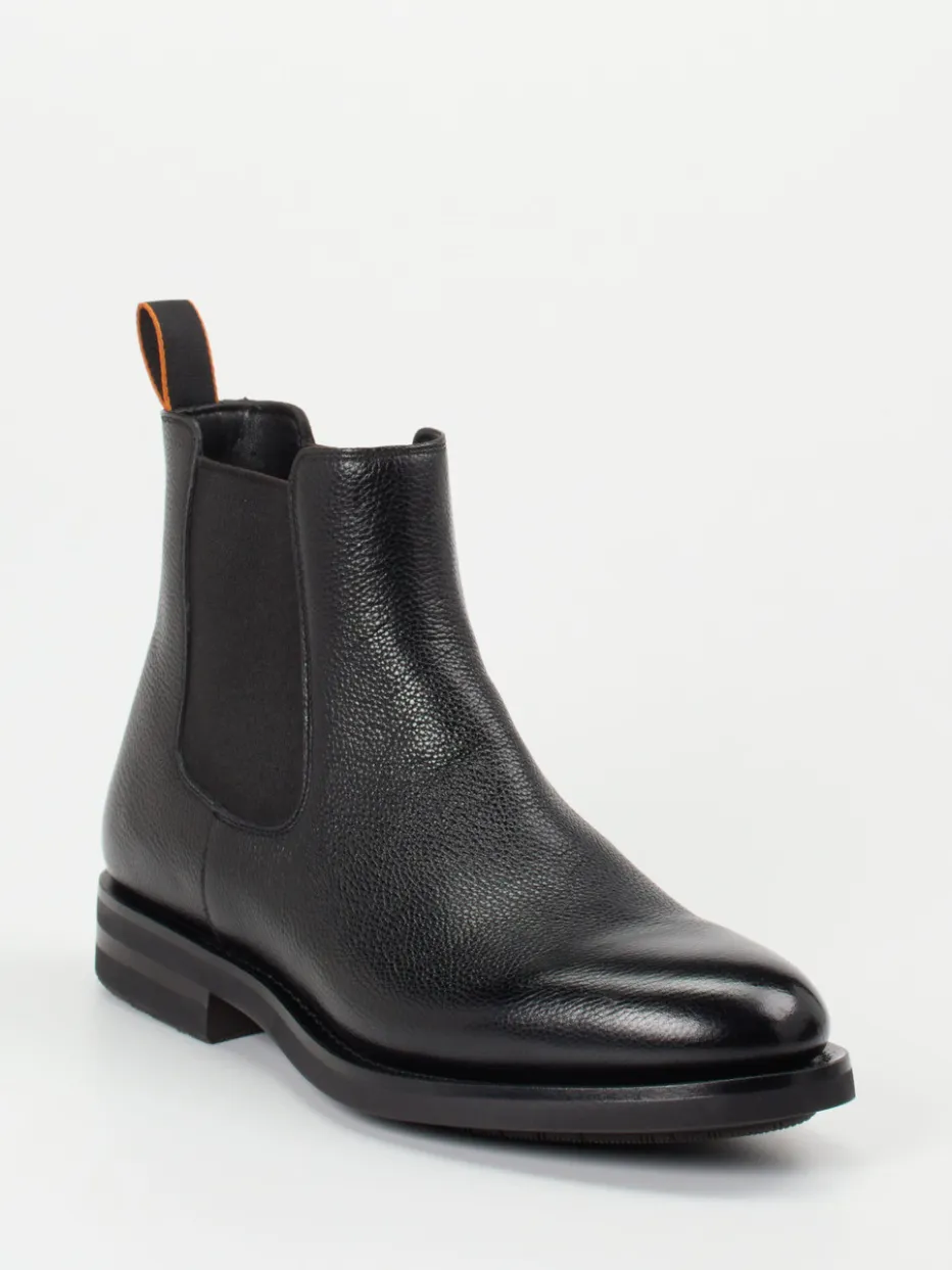 Herren Santoni – Chelsea Boots aus Kalbleder