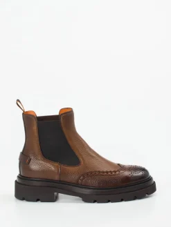 Herren Santoni – Chelsea Boots aus Hirschleder