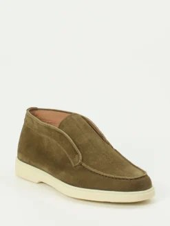 – Desert Boots aus Veloursleder olivbraun*Santoni Discount