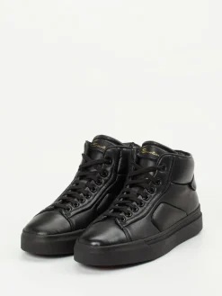 – High-Top Sneaker aus Lammleder*Santoni Clearance