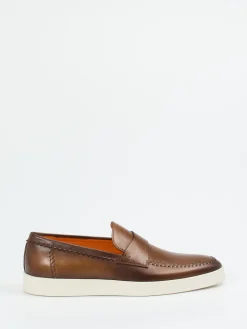 – Loafer aus Kalbleder in Mittel*Santoni Sale