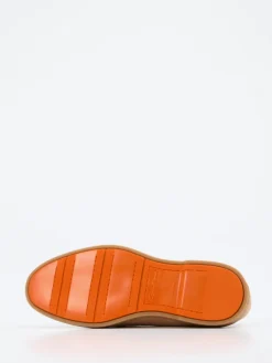 Damen Santoni – Loafer aus Veloursleder Beige