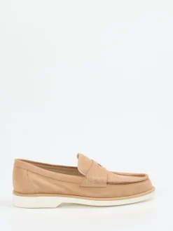 – Loafer aus Veloursleder in*Santoni Clearance