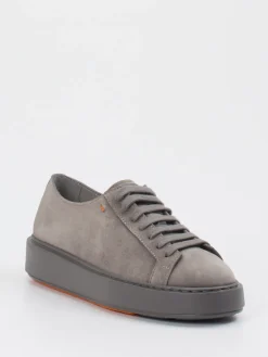 – Low-Top Sneaker aus Veloursleder*Santoni Online
