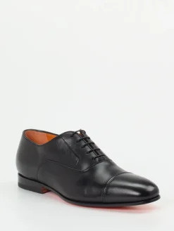 – Oxford-Schnürschuh aus Lammleder*Santoni New