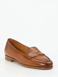– Penny Loafer aus Kalbleder cognac*Santoni Best