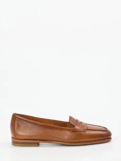– Penny Loafer aus Kalbleder cognac*Santoni Best