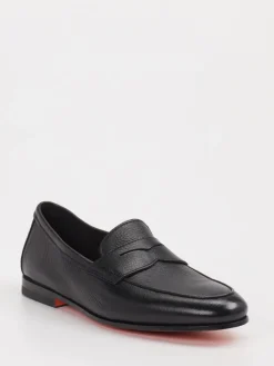 Herren Santoni – Penny Loafer aus Kalbleder