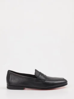 Herren Santoni – Penny Loafer aus Kalbleder