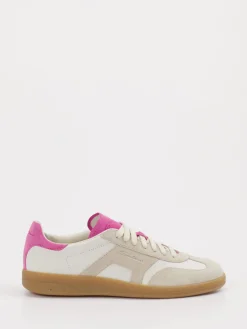 – Retro-Sneaker aus Leder Beige-Pink*Santoni Sale