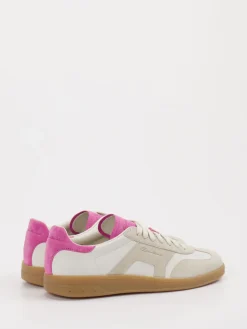 – Retro-Sneaker aus Leder Beige-Pink*Santoni Sale