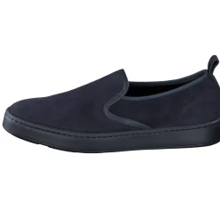 – Slip-On Sneaker aus Veloursleder Dunkel*Santoni Clearance
