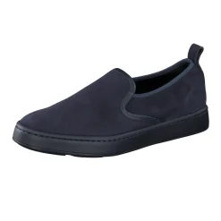 – Slip-On Sneaker aus Veloursleder Dunkel*Santoni Clearance