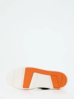 Herren Santoni – Slip-On Sneaker aus Veloursleder