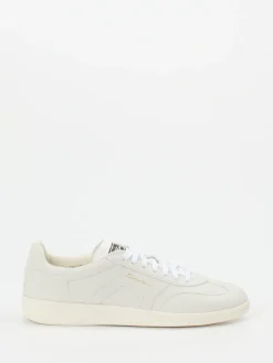 – Sneaker aus Elchleder in Off-White*Santoni Clearance