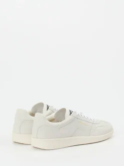 – Sneaker aus Elchleder in Off-White*Santoni Clearance