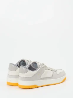 – Sneaker aus Kalbleder in Creme*Santoni Sale