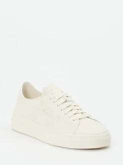 – Sneaker aus Kalbleder creme*Santoni Discount