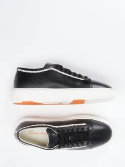 Damen Santoni – Sneaker aus Kalbleder in