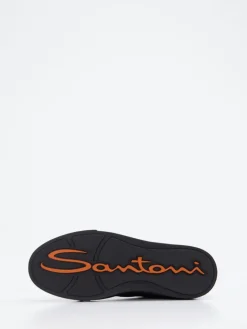 Herren Santoni – Sneaker aus Kalbleder