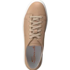 – Sneaker aus Kalbleder in braun*Santoni Hot