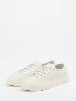 – Sneaker aus Kalbleder in Off-White*Santoni Sale