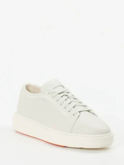 – Sneaker aus Kalbleder in Offwhite*Santoni Online
