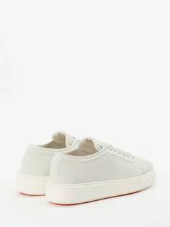 – Sneaker aus Kalbleder in Offwhite*Santoni Online