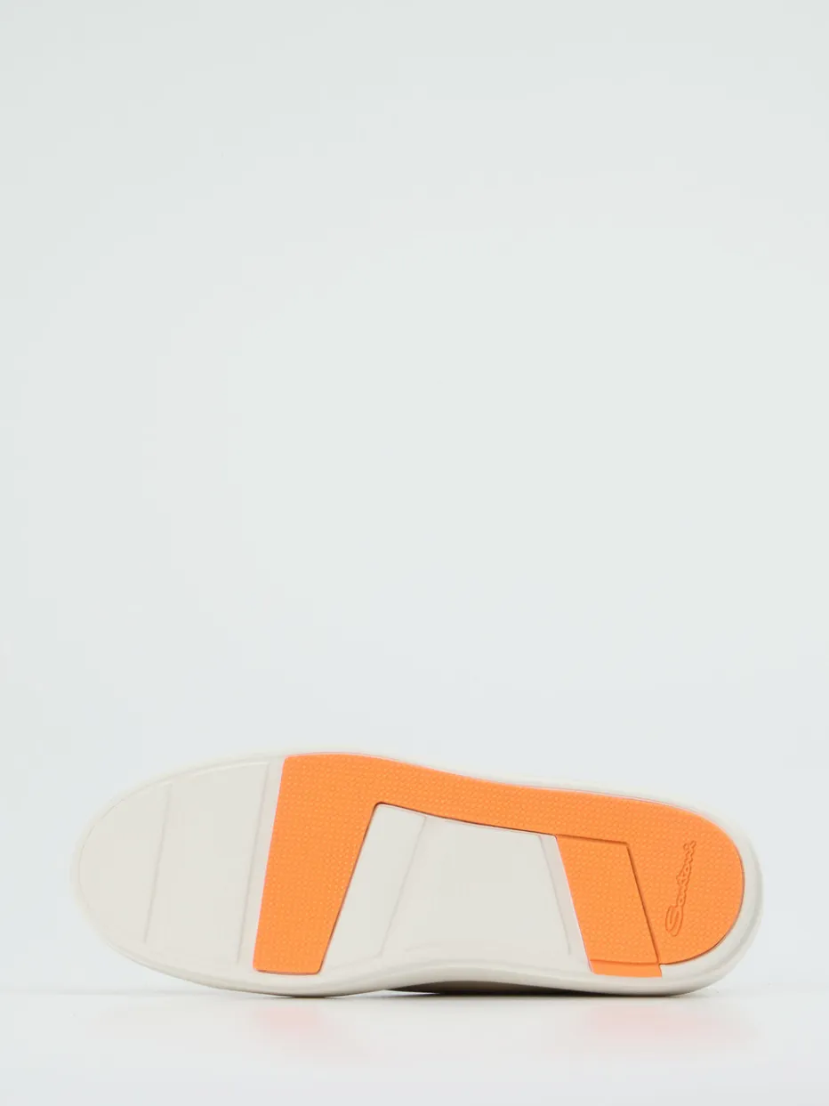 – Sneaker aus Lammleder in*Santoni Outlet