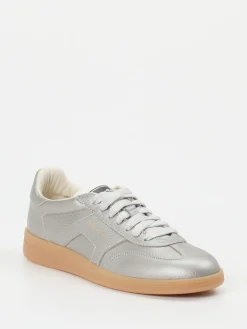 Damen Santoni – Sneaker aus Metallicleder in