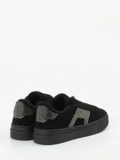 Damen Santoni – Sneaker aus Veloursleder