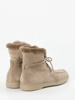 Damen Santoni – Stiefelette aus Veloursleder