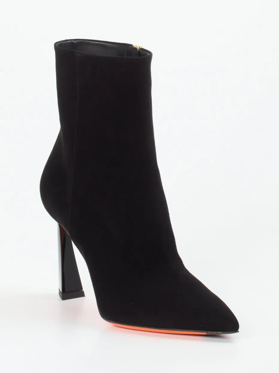 Damen Santoni – Stiefeletten aus Veloursleder