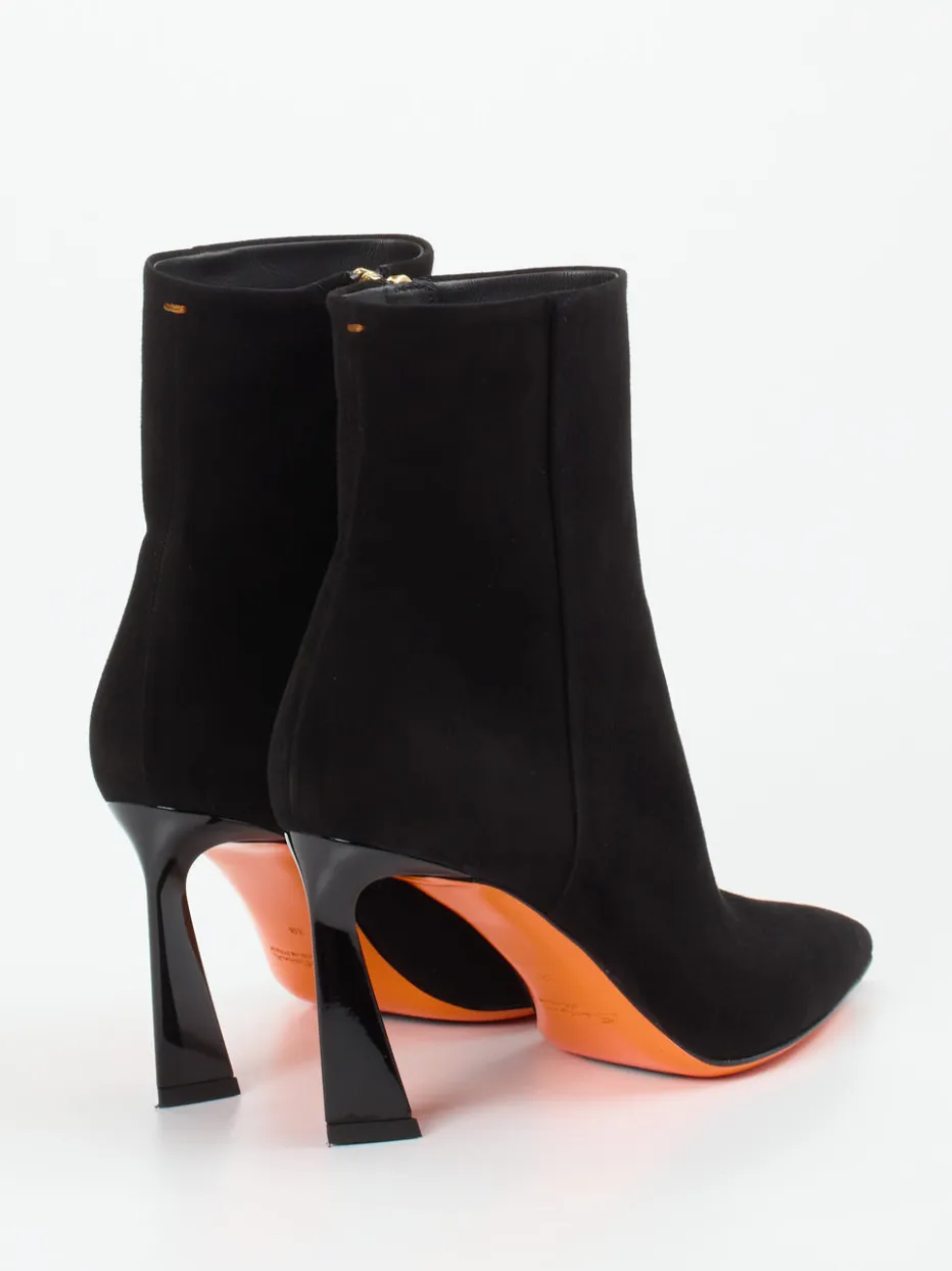 Damen Santoni – Stiefeletten aus Veloursleder