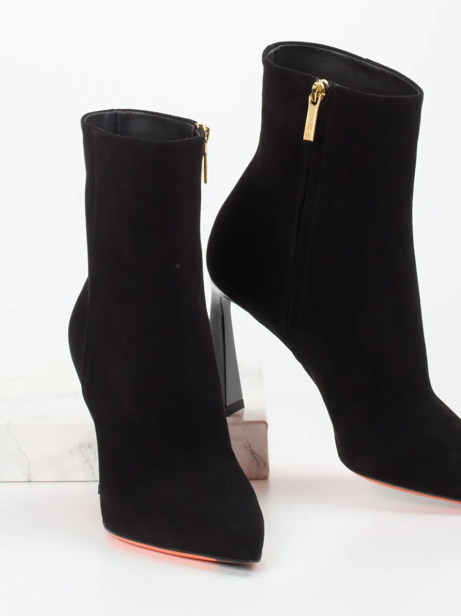 Damen Santoni – Stiefeletten aus Veloursleder