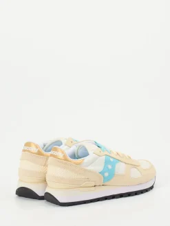 Damen Saucony – Retro-Sneaker aus Textil mit Wildlederstruktur