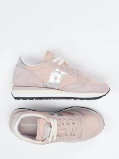 – Retro-Sneaker aus Textil und Veloursleder alt*Saucony Clearance