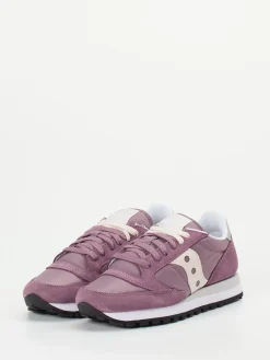 Damen Saucony – Retro-Sneaker aus Veloursleder und Nylon Alt