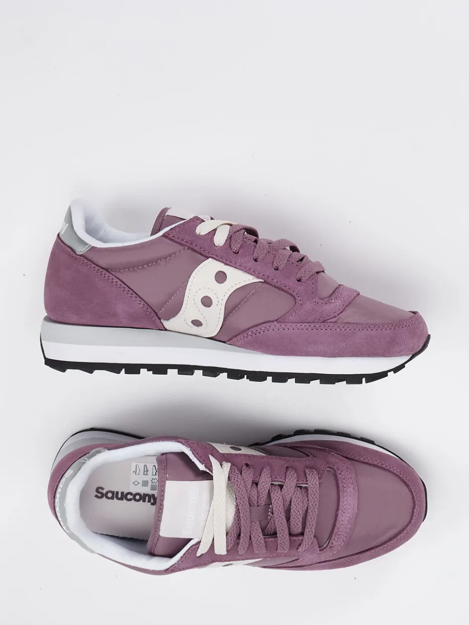 Damen Saucony – Retro-Sneaker aus Veloursleder und Nylon Alt