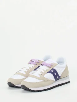 – Retro-Sneaker aus Nylon und Veloursleder*Saucony Clearance