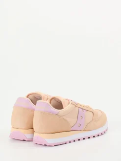 – Retro-Sneaker aus Veloursleder Pfirsich*Saucony New