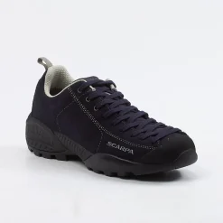 Damen Scarpa – Halbschuh aus Veloursleder Dunkel