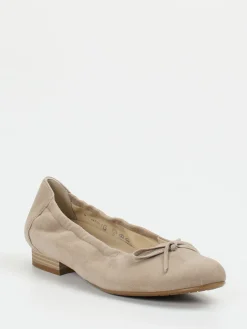 – Ballerinas aus Veloursleder in grau*Semler Clearance
